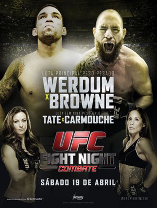 Fabricio Werdum Travis Browne